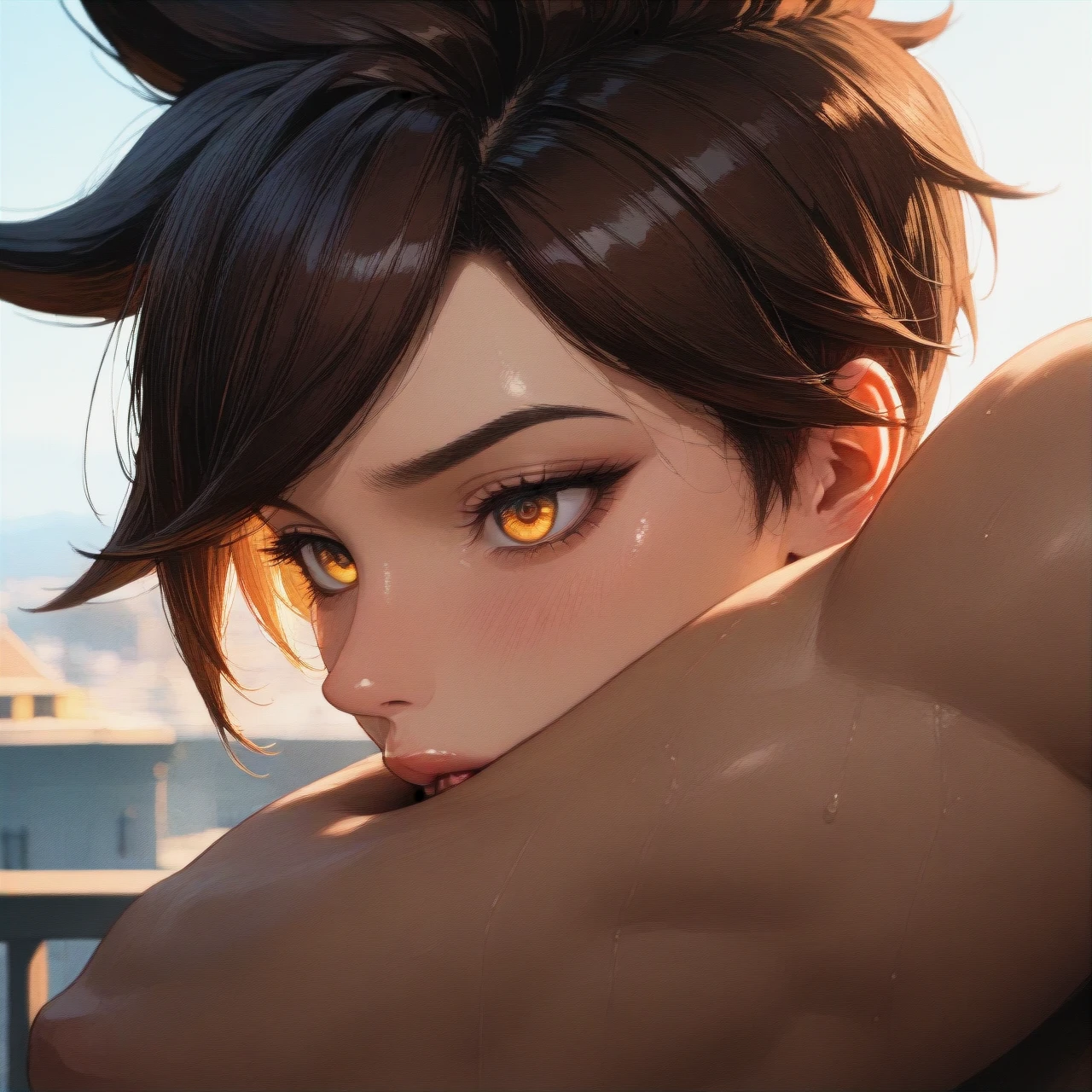 (reach-around) @tracer