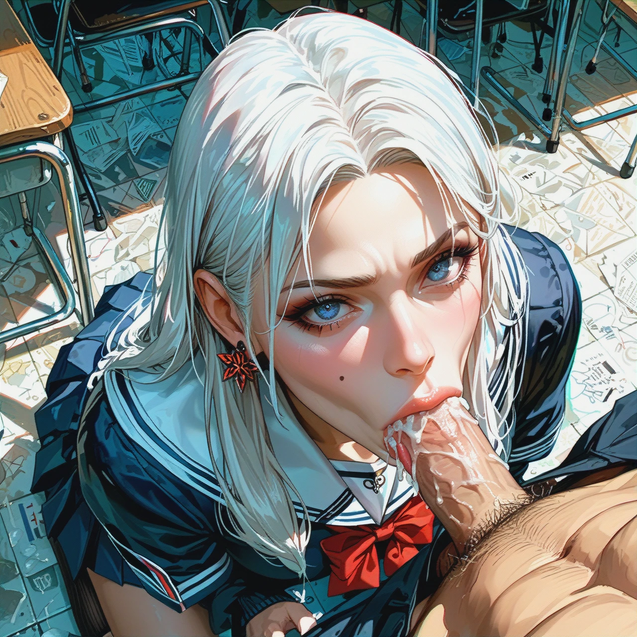 (oral) , schoolgirl, russian, 10 liters semen in month