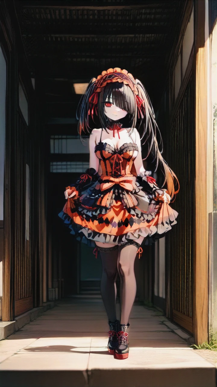 @tokisaki_kurumi, stands, full body,