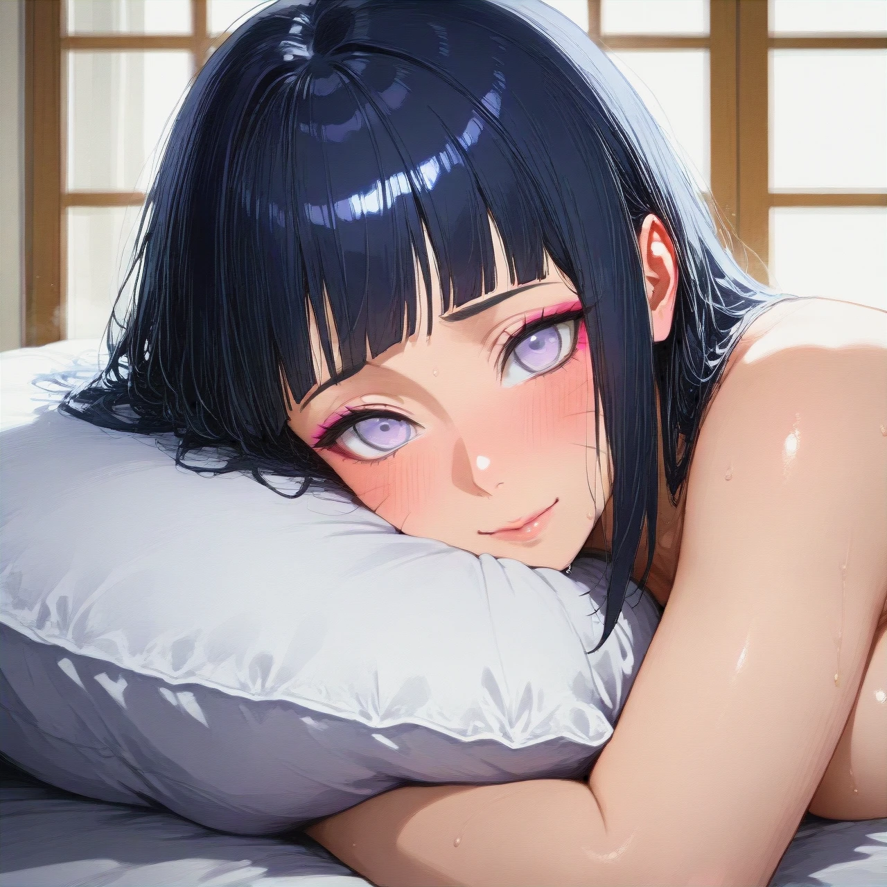 Hyuuga Hinata, Uzumaki Boruto,(pillow_sex)