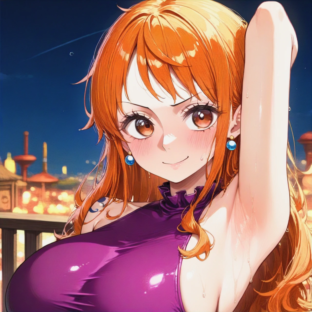 @nami (curvy) (presenting_armpit)