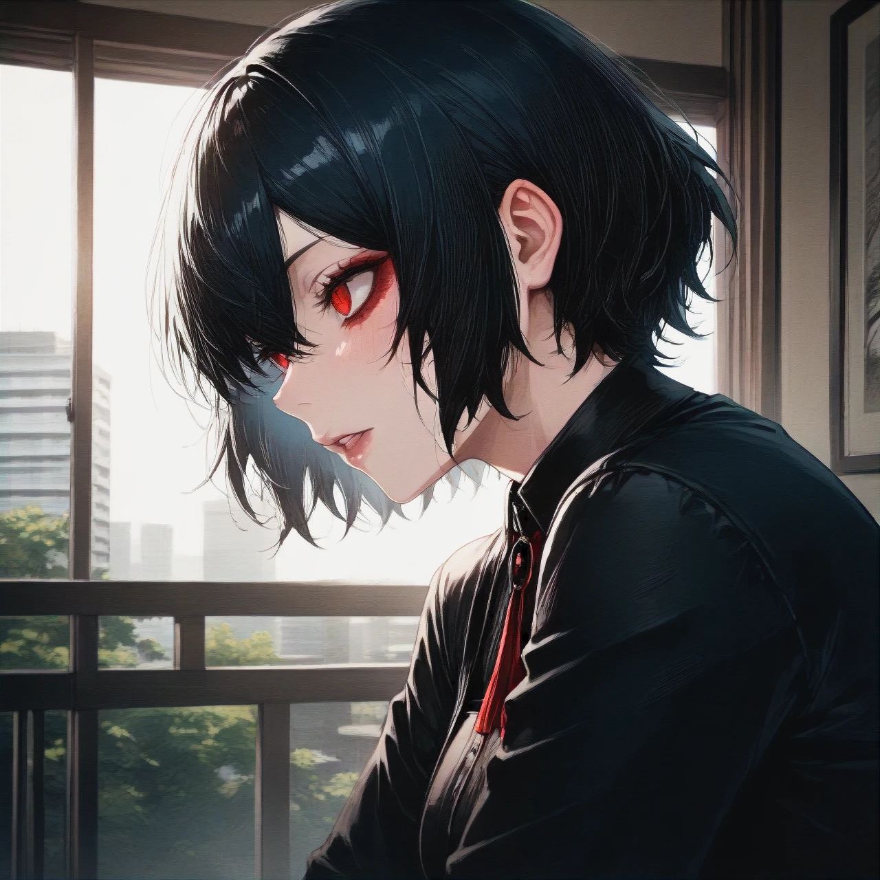 Touka kirishima from tokyo ghoul,