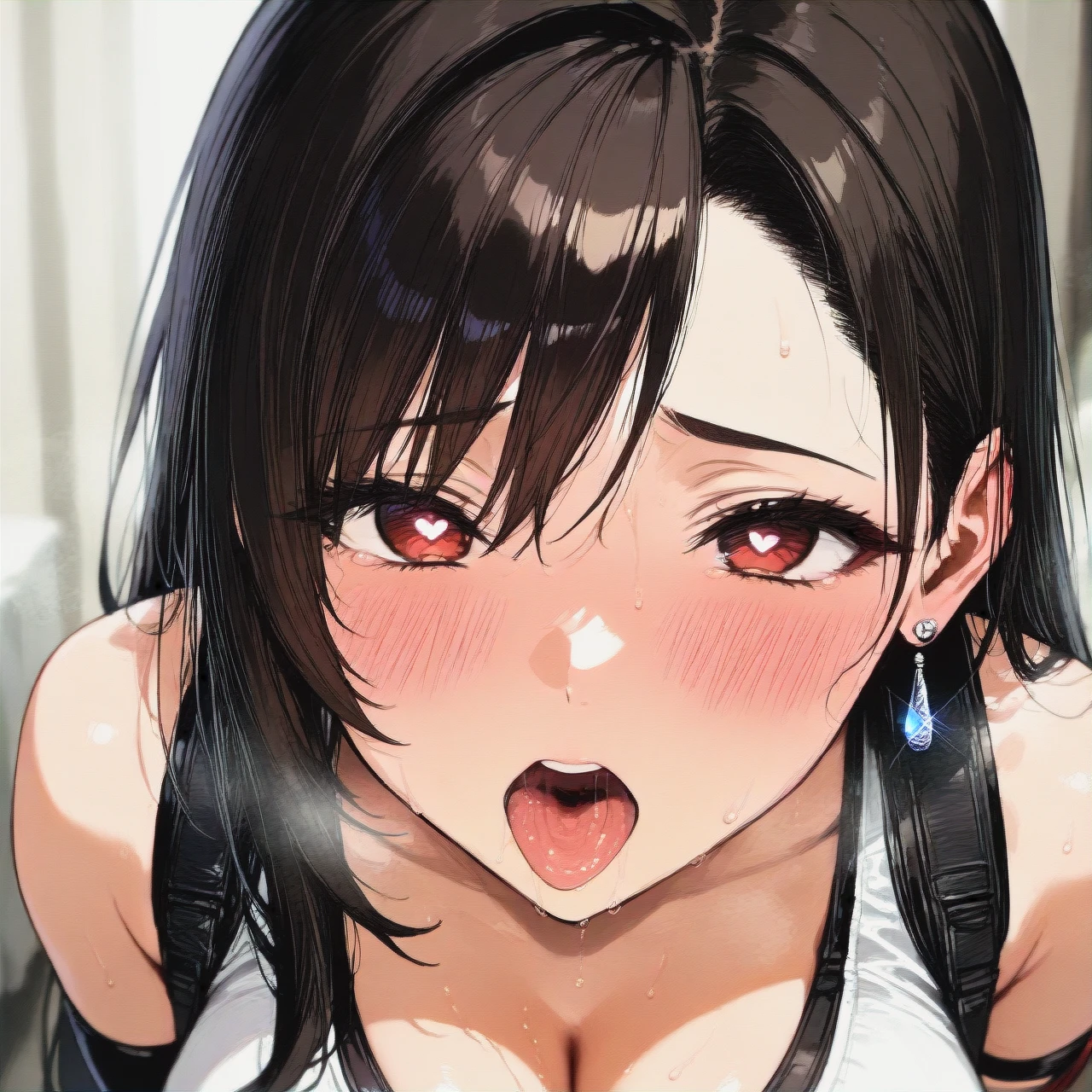 @tifa_lockhart, (torogao), (heart-shaped_pupils)