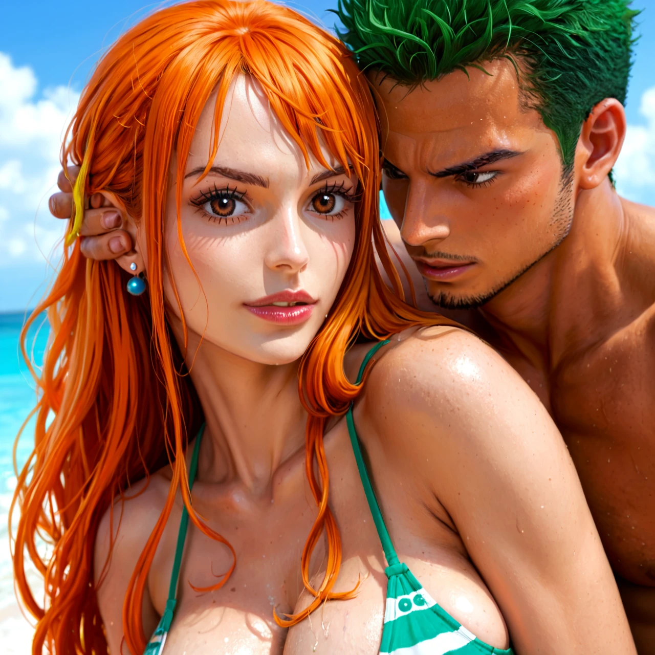 @nami sex with @roronoa_zoro