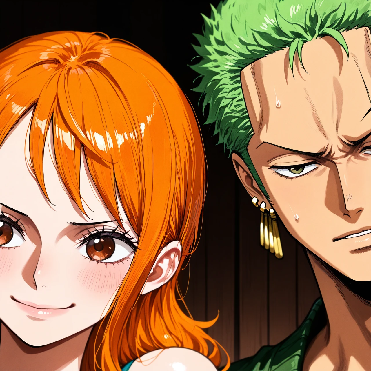 @nami sex with @roronoa_zoro