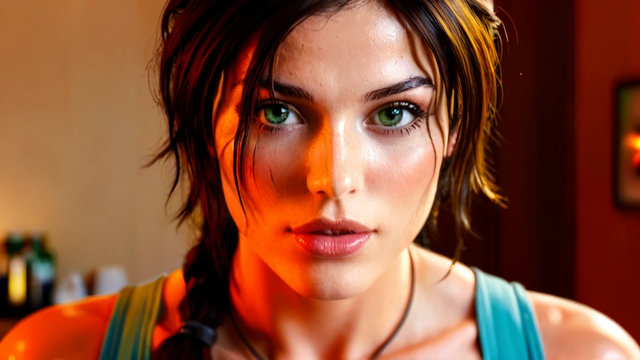 Lara @lara_croft ,  ,(futanari