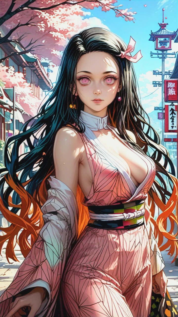 Nezuko @kamado_nezuko Naked, standing tall