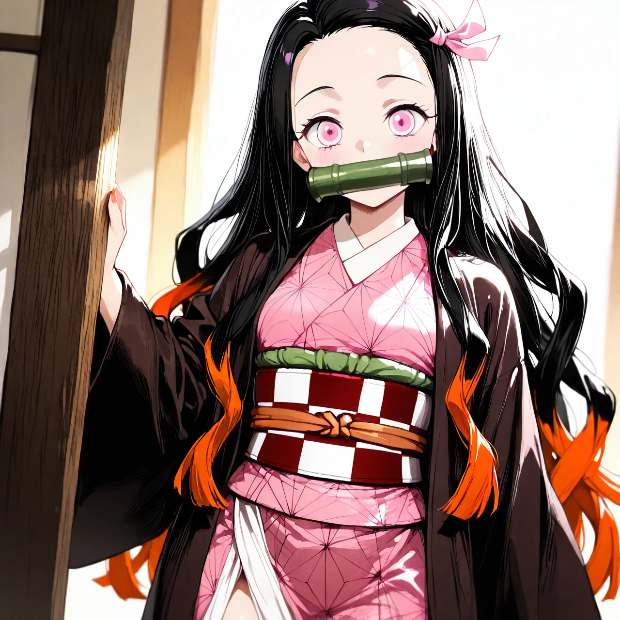 Nezuko @kamado_nezuko Naked, standing