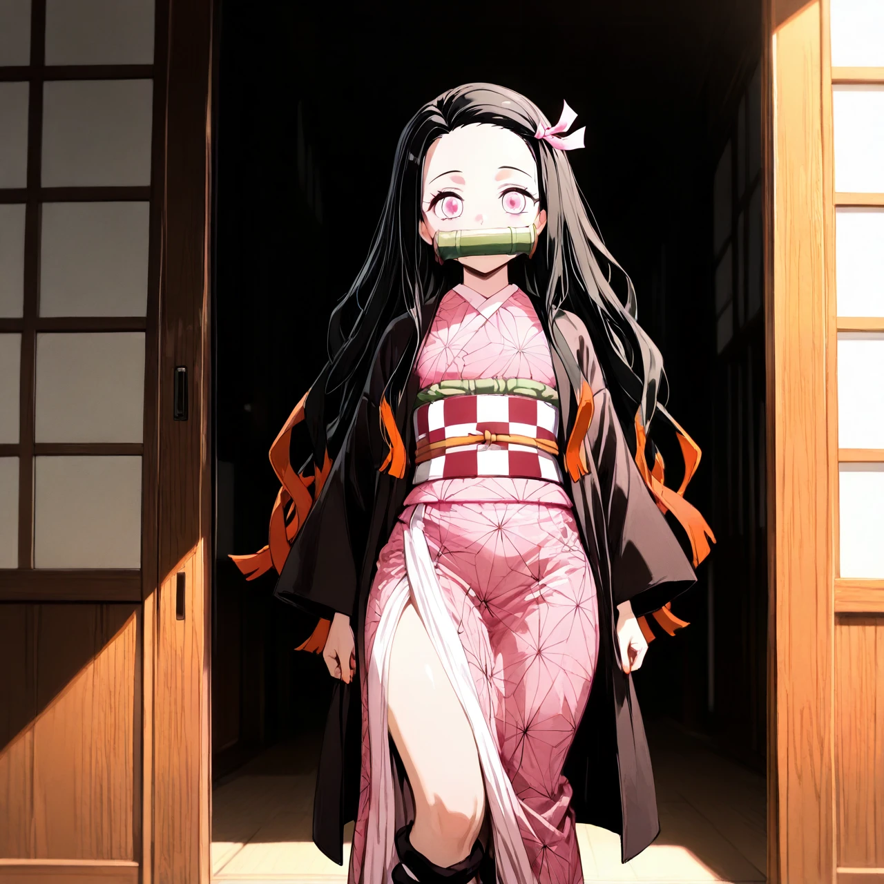 Nezuko @kamado_nezuko Naked, standing