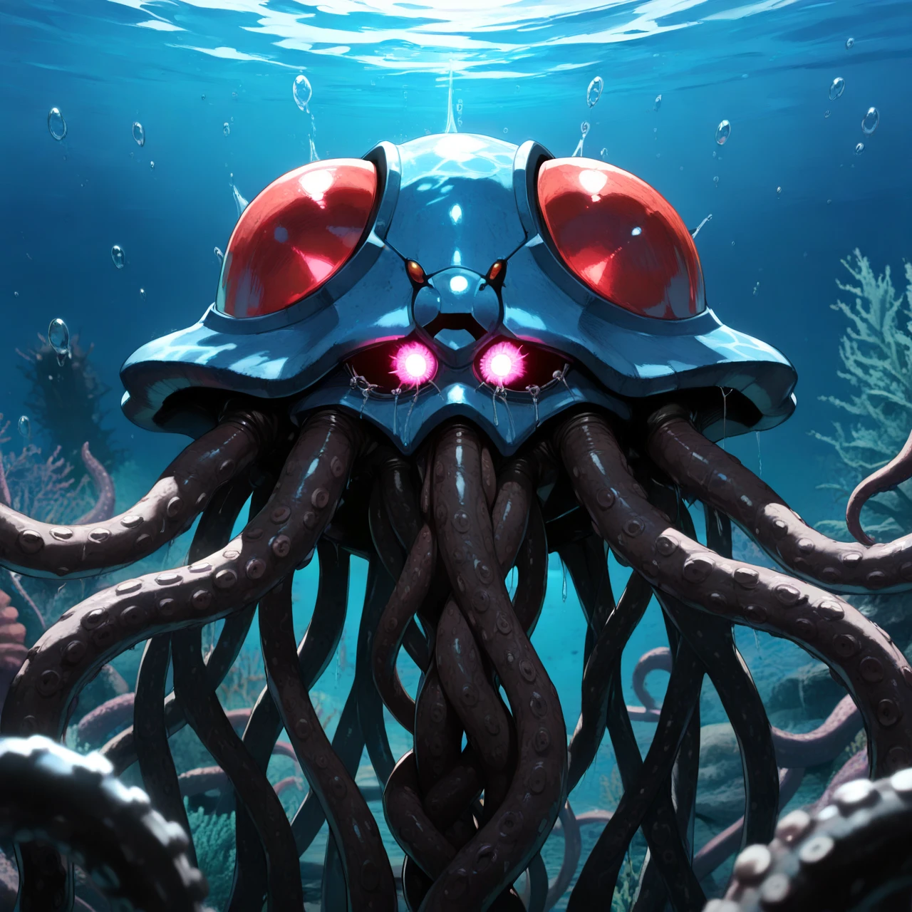 (((@misty))), (scared), (crying), (tentacles) (triple_penetration) (captured_by_@tentacruel) underwater