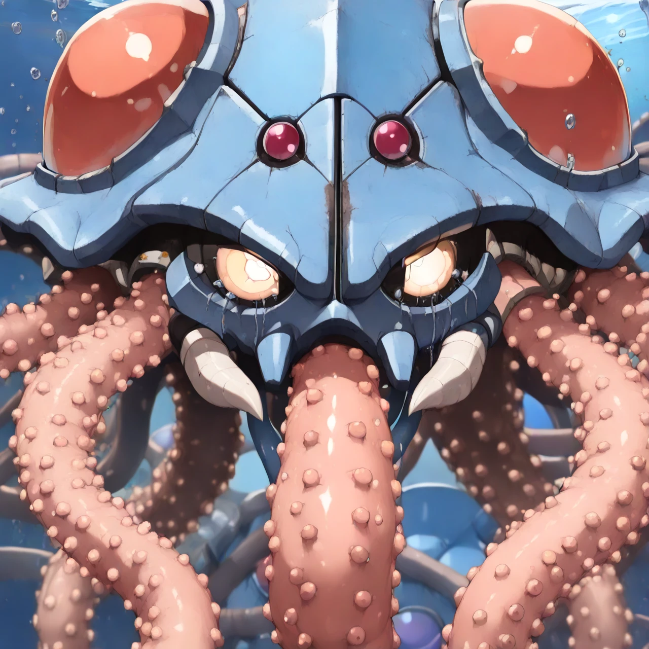 (((((@misty))))), (scared), (crying), (tentacles) (triple_penetration) (captured_by_@tentacruel) underwater