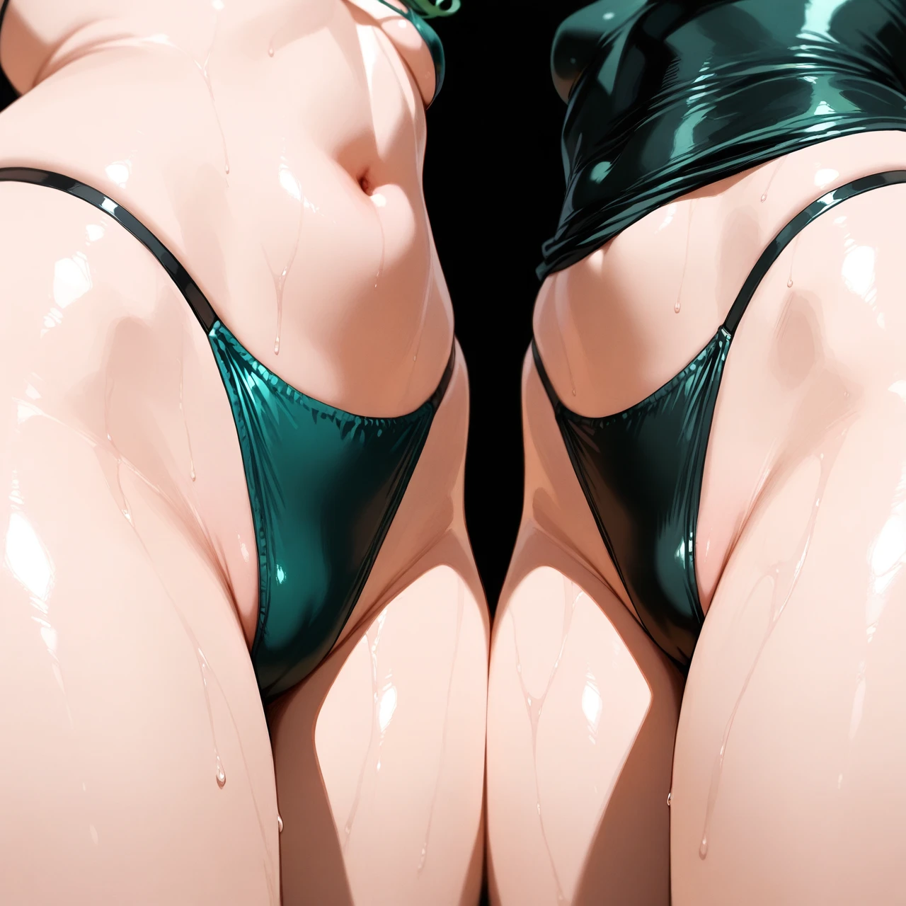 2girls @tatsumaki @fubuki_one-punch_man bikini