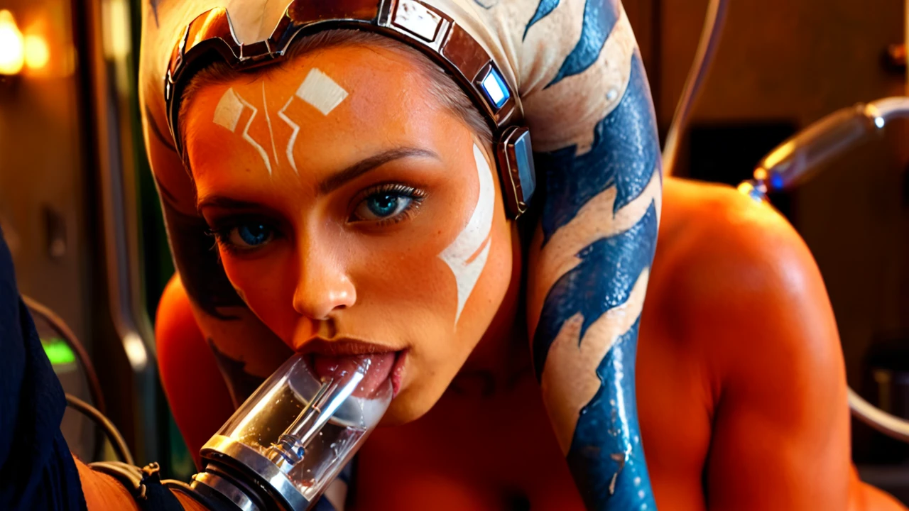 @ahsoka_tano, @twi'lek, @princess_leia_organa_solo (group_sex) , (FFF_threesome) , (milking_machine) , (torture)