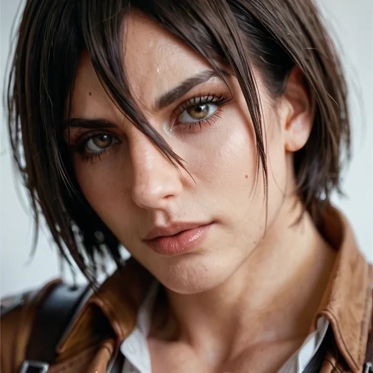 Mikasa Ackerman attack on Titan and jean