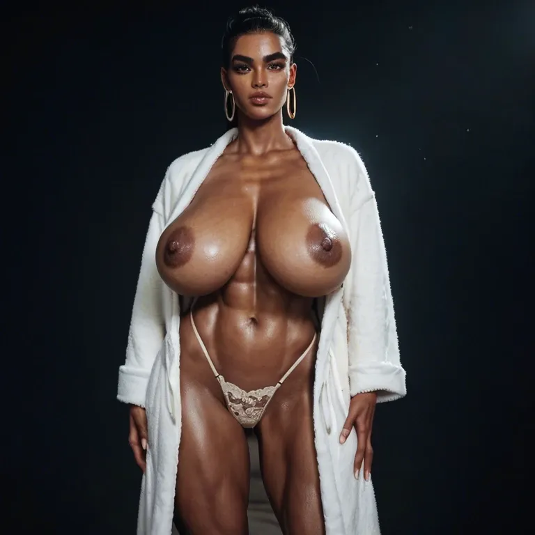 1girl,solo, , , , nose,toned thighs,saggy boobs,dark background,skin indentation, thick eyebrows,slender hands,huge breasts,grabbing,thin knees, bathrobe,lace thong,big earrings,frilled bikini,no shoes, shirt,heart necklace,bridal veil,no panties,high heels, bathrobe,torn pantyhose,round glasses,loose bra,brown boots, school bathroom, restrained, medieval dress, table, floating dildo, anime a, dark light, super mario, belle, makinami