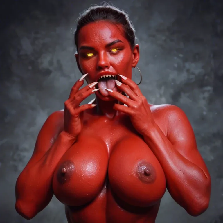 1girl,solo, , , , molest,hands up,licking nipple,arching back,fat knees, glowing eyes,forearm,perky breast,medium breast,red skin, sharp jawline,hand over mouth,large boob slip,very wide hips,wide shoulders, shirt lift,fishnet sleeve,blue choker,tight swimsuit,shoes, sundress,lace trim,shaped jewelry,latex bodysuit,sandals, shirt,leggings,beanie,black corset,strappy sandals, in hotel room, cyberpunk, smartwatch, inside bedroom, detailed irises, golden hour, spider-gwen