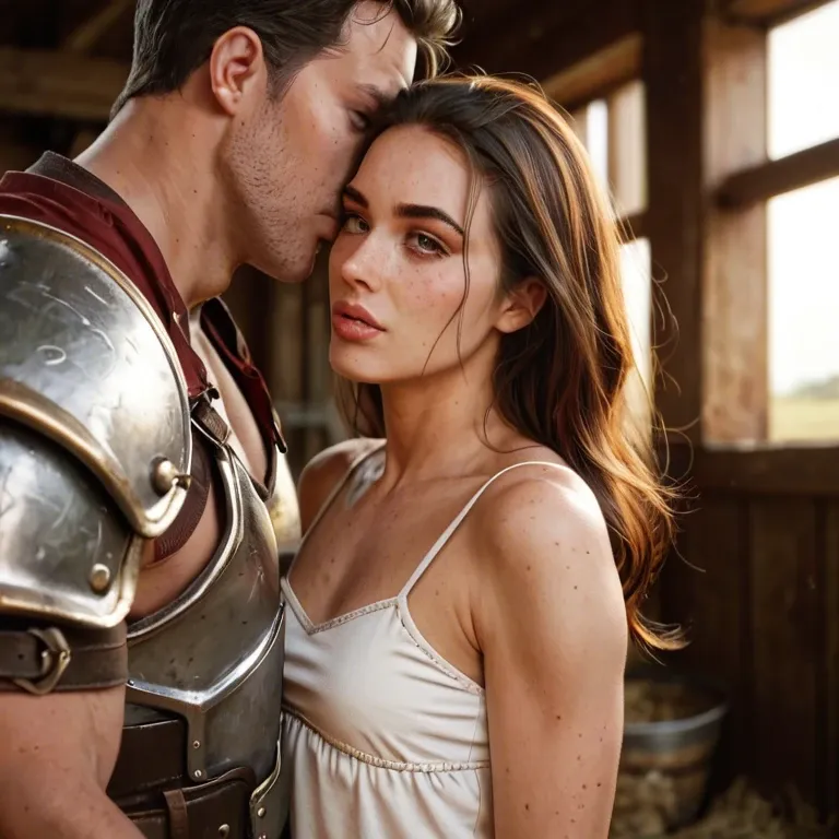 1girl,1boy, , , , freckled face,camisole,flat chest,farm background,off-shoulder, injected lips,armor,round tits,thin waists,yellow skin, from eyes view,closed legs,big breast,waists,broad shoulders, shirt in mouth,fishnet gloves,laurel crown,maroon bodysuit,heels, white t-shirt,gold stockings,beanie,black bra,boots, glittery dress,red thighhighs,sailor hat,sexy lingerie,ballet shoes, barely, subway, spaceship, photorealistic, bright sunlight, lara croft, spider-gwen, waifu