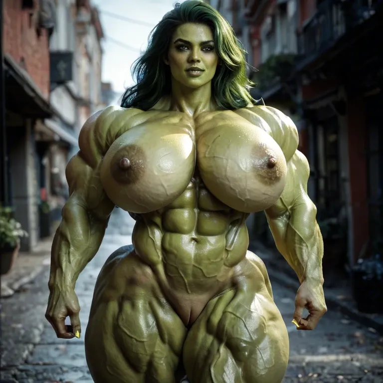 She hulk ,Muscle growth story, vein monster, girl transform into a hyper big massive ripped muscle woman with hyper extremely swollen veins, veins all over her body, big massive veins, veiny body, extremely big muscle, ripped muscle dick, hyper veiny dick, muscular penis, shocked impression, body transformation, muscle expansion, visible veins, visible muscle growth, Lab coat, Laboratory background, sweaty, (dick with veiny forskin), (long foreskin, veiny foreskin, veiny abs, veiny biceps, hyper muscle, Juicy veins, hyper extremely veins, over pumped veins, veins expansion, (massive veiny arms)veins popping