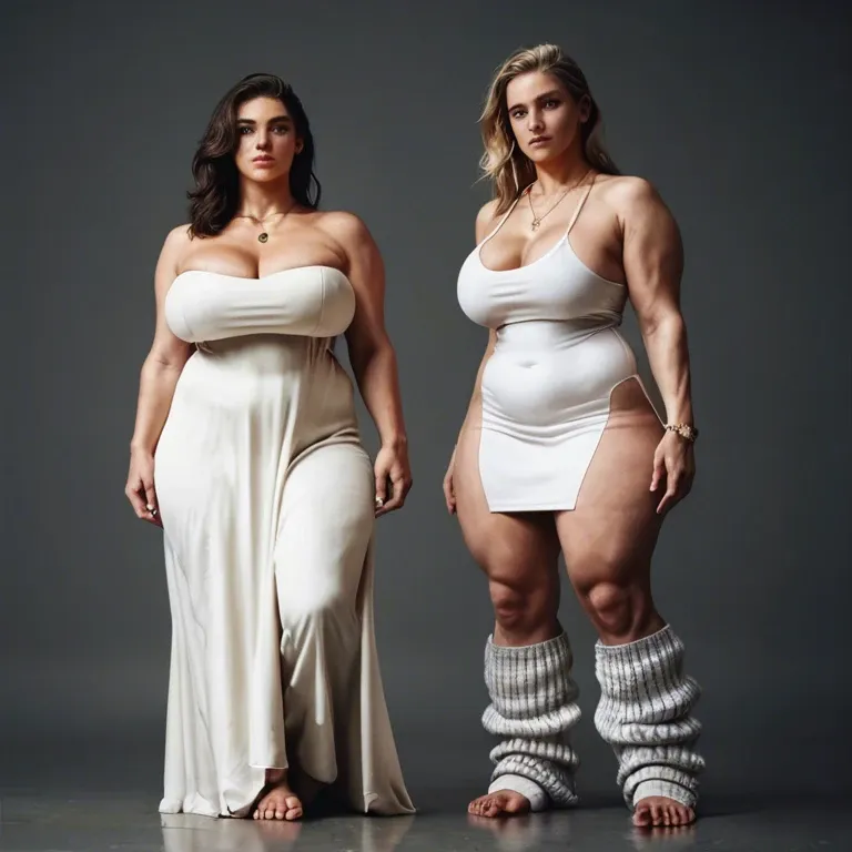 2girl, , , , big round eyes,leg warmers,saggy boobs,wide plump hips,thin ankle, jawline,thigh gap,big perky boobs,large pecs,golden necklace, white dress,white stockings,suspender belt,wet panties,boots, grey shirt,egyptian palace,bdsm choker,bikini top lift,no shoes, palace bedroom, airfield, tavern, bedroom, illustration, bright, 2 boys, elsa