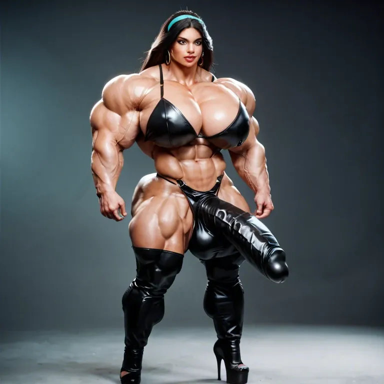 Princess Jasmine, female massive muscles, massive muscle, huge muscle body, hyper massive muscles trapèze, hyper massive muscles épaule, hyper massive muscles biceps, huge boobs, futa large cock bulge bigger, lingerie latex home