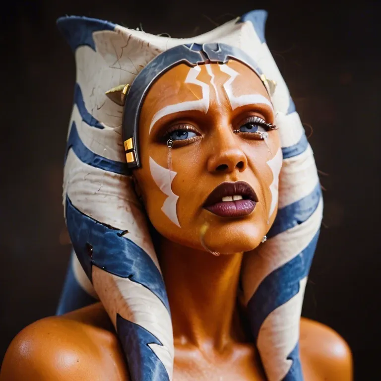 Ahsoka Tano crying