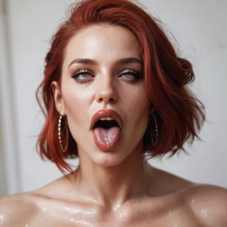 Scarlett johanson ahegao