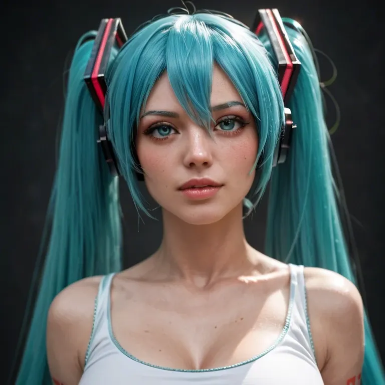 robot girl,miku hatsune