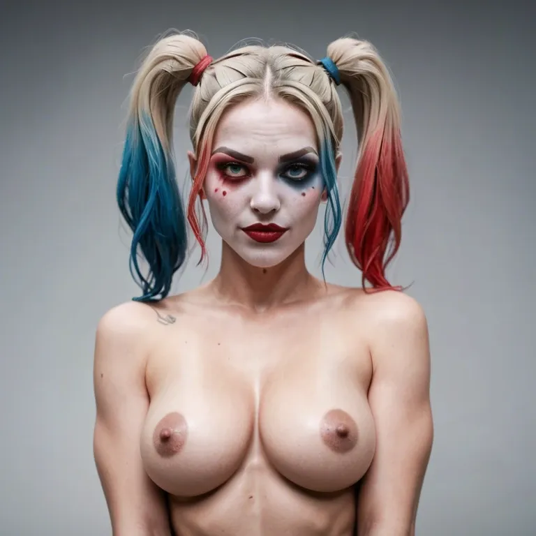 Harley Quinn, big boobs,nude