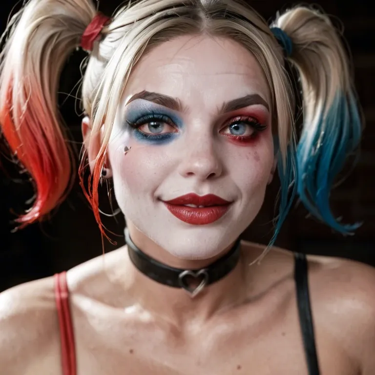 Harley Quinn, big boobs, uwu