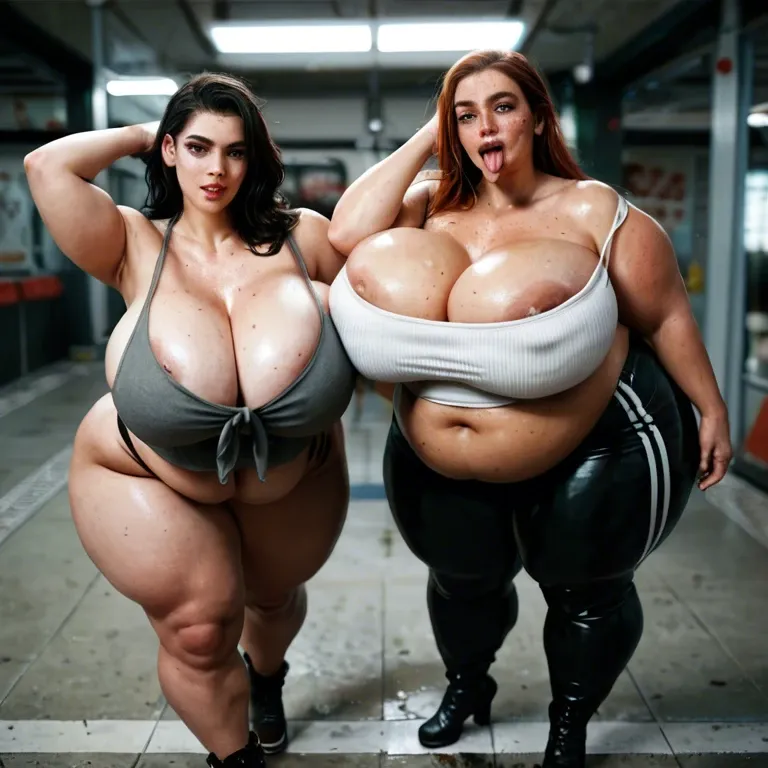 2girl, , , , freckled face,black footwear,perky tits,elizabeth,bare shoulder, sexy mole,arm raised,slippery nipple,massive breast,wide shoulders, thick tongue,fat obese arms,large breast,thin waists,shoulder, sundress,anchor necklace,print panties,blue panties,knee boots, in a kitchen, depth of field, spaceship, lying on a bed, tifa lockhart, elsa, dynamic pose