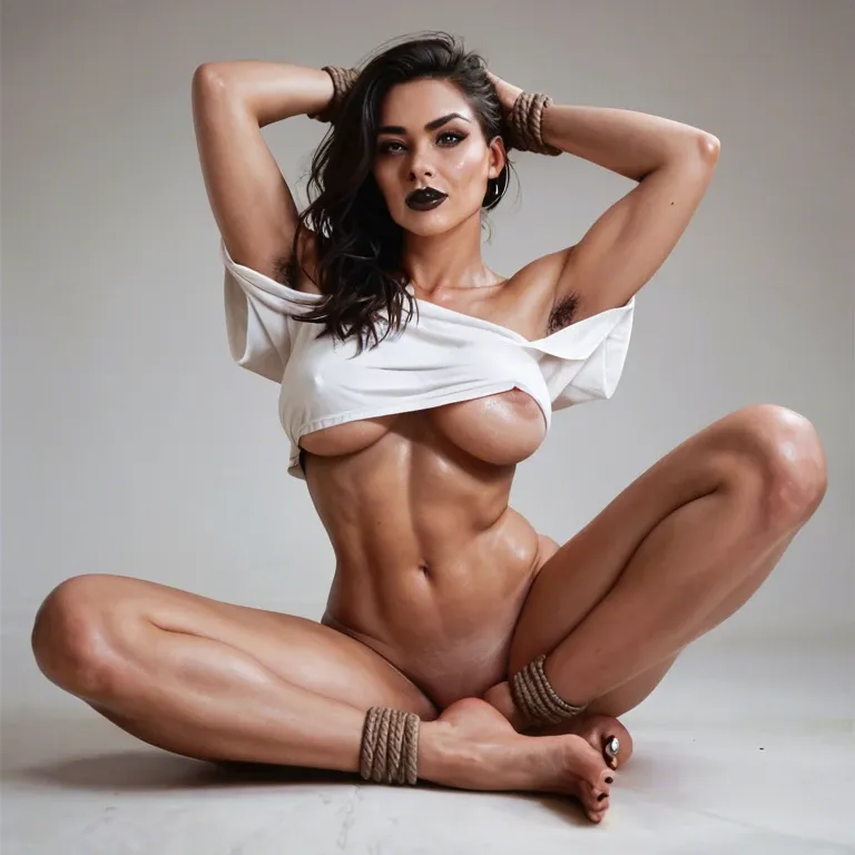 1girl,solo, , , , dark lipstick,clean armpit,perky tits,exposed breast,off-shoulder, high cheekbones,shine,big boobs,under boob,bound ankles, chin,hairy armpits,big breasts,lab coat,knee boots, striped skirt,anklets,witch hat,orange leotard,thigh boots, school uniform,gold anklets,witch hat,lace bra,high heels, brazil jungle, spaceship, source anime, lowlight, spider-gwen, rapunzel waifu