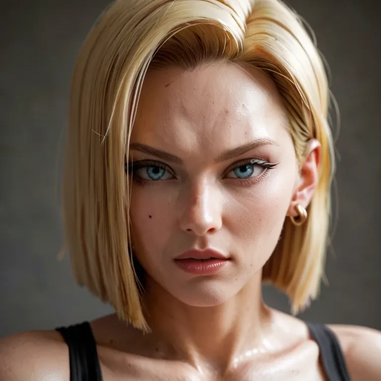 Android 18 fuck goku