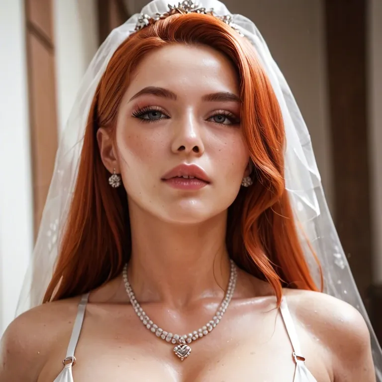 Korean redhead cheating on wedding day