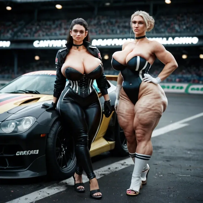 2girl, , , , light freckles,cellulite arms,large breast,breastfeed,distant, miniskirt,white socks,racing gloves,laced bodysuit,sandals, uniform,black stockings,black choker,corset,high heels, unzipped pants,white stockings,capelet,frilled bra,armored boots, kitchen, glowing dildo, on bed, source anime, night, princess zelda, spider-gwen, sailor moon