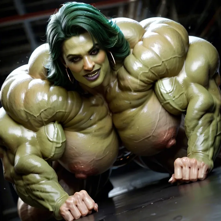 She Hulk, extreme hyper muscles female, massive muscles, hyper gigantic massive muscles, hyper huge massive muscles, massive muscles, hyper gigantic muscles, hyper huge muscles, hyper large muscles, hyper gigant muscles, hyper giant muscles, hyper huge muscular , (hyper gigantic massive muscles woman: 1.3)