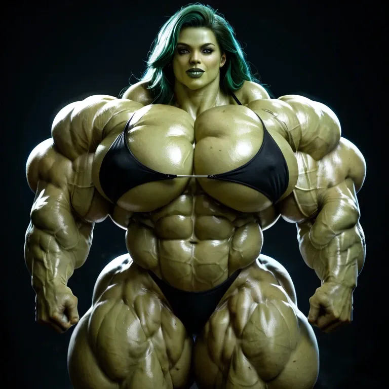 She Hulk, extreme hyper muscles female, massive muscles, hyper gigantic massive muscles, hyper huge massive muscles, massive muscles, hyper gigantic muscles, hyper huge muscles, hyper large muscles, hyper gigant muscles, hyper giant muscles, hyper huge muscular, nude