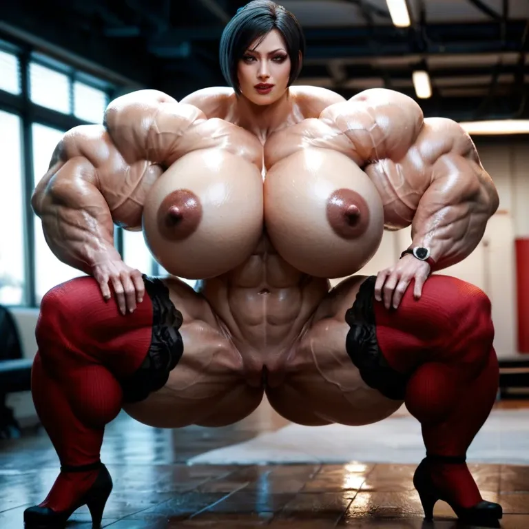 Ada wong, hyper massive muscles female, massive muscles, hyper gigantic massive muscles, massive muscles, hyper gigantic muscles, hyper gigant muscles, hyper giant muscles, hyper muscle tank, nude pecs, pecs hairy pussy, lingerie stockings