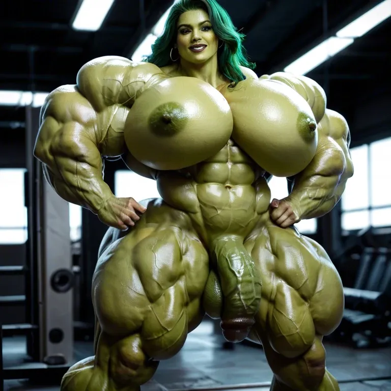 She hulk, hyper massive muscles female, massive muscles, hyper gigantic massive muscles, massive muscles, hyper gigantic muscles, hyper gigant muscles, hyper giant muscles, hyper muscle tank, pectorales, gaped pussy, futa, bikini, beach