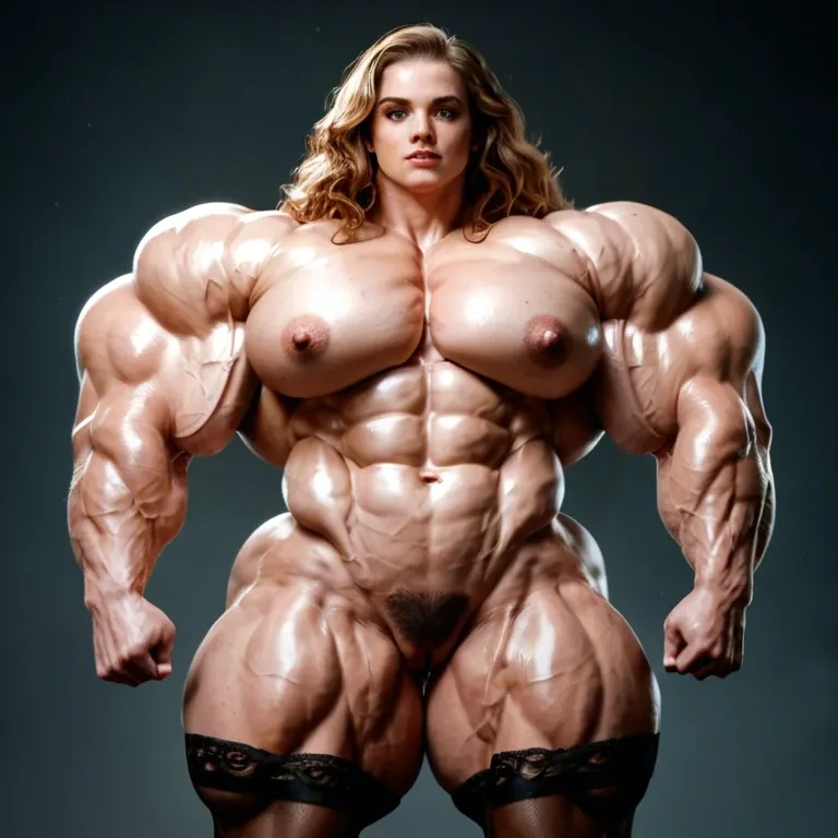 Hermione granger, hyper massive muscles female, massive muscles, hyper gigantic massive muscles, hyper gigantic muscles, hyper gigant muscles, hyper giant muscles, hyper muscle tank, nude pectorales,  big Hairy pussy, lingerie stockings, gaped pussy, bathroom, futa