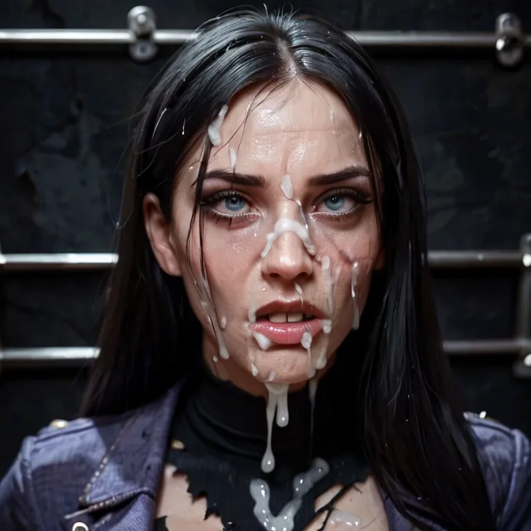 torture, misery, violet parr, torn tight blue suit, black background, moan, cum covered, broken mind, used, cheap whore, destroyed hole, harm, hurt