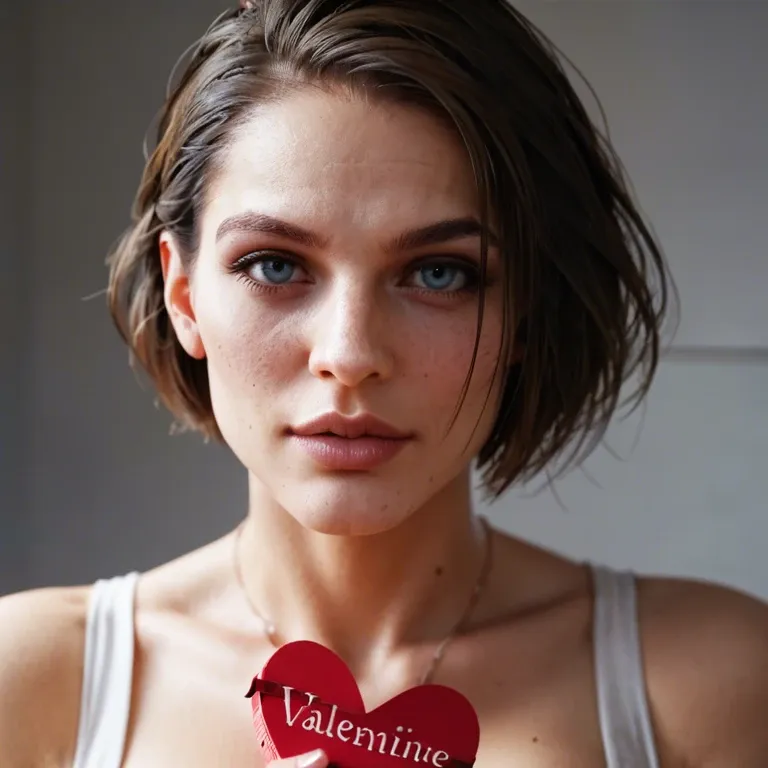 Jill Valentine cute, Valentine's Day special, sending love to you