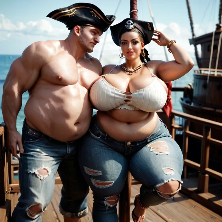 1girl,1boy, , , , hot cat eyes,fat obese arms,perky breast,pirate ship,doll joints, black eyes,armpit,round breasts,background,shoulders, torn jeans,anklets,jewelry,black bikini,high heels, school uniform,striped bikini,cap,teddy,stiletto heels, undress,leg warmers,black belt,crotchless,black boots, restaurant, outdoor garden, medieval, spiked dildo, spider-gwen, reinhardt