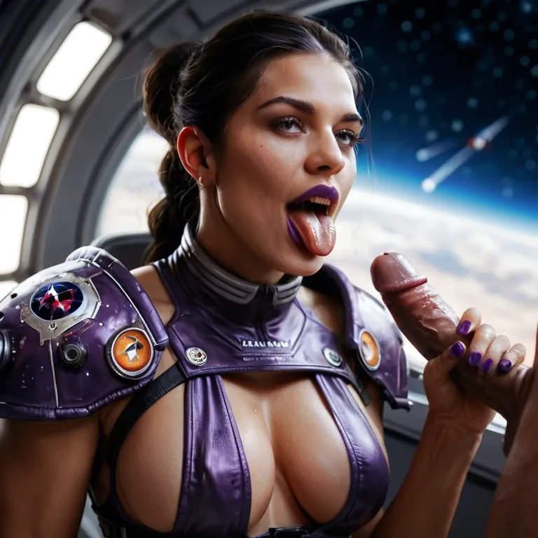 1girl,solo, , , , cheek bulge,handjob,perky breasts,space ship,shoulder pads, purple lipstick,arm support,large boob slip,high waisted,tanned, thick tongue,wrist,saggy breasts,waist grab,collarbone, green shirt,fishnet,rings,black leotard,stiletto heels, undress,golden necklace,suspender belt,tight swimsuit,brown boots, bare arms, street, medieval theme, computers, princess peach, wonder woman, miku hatsune