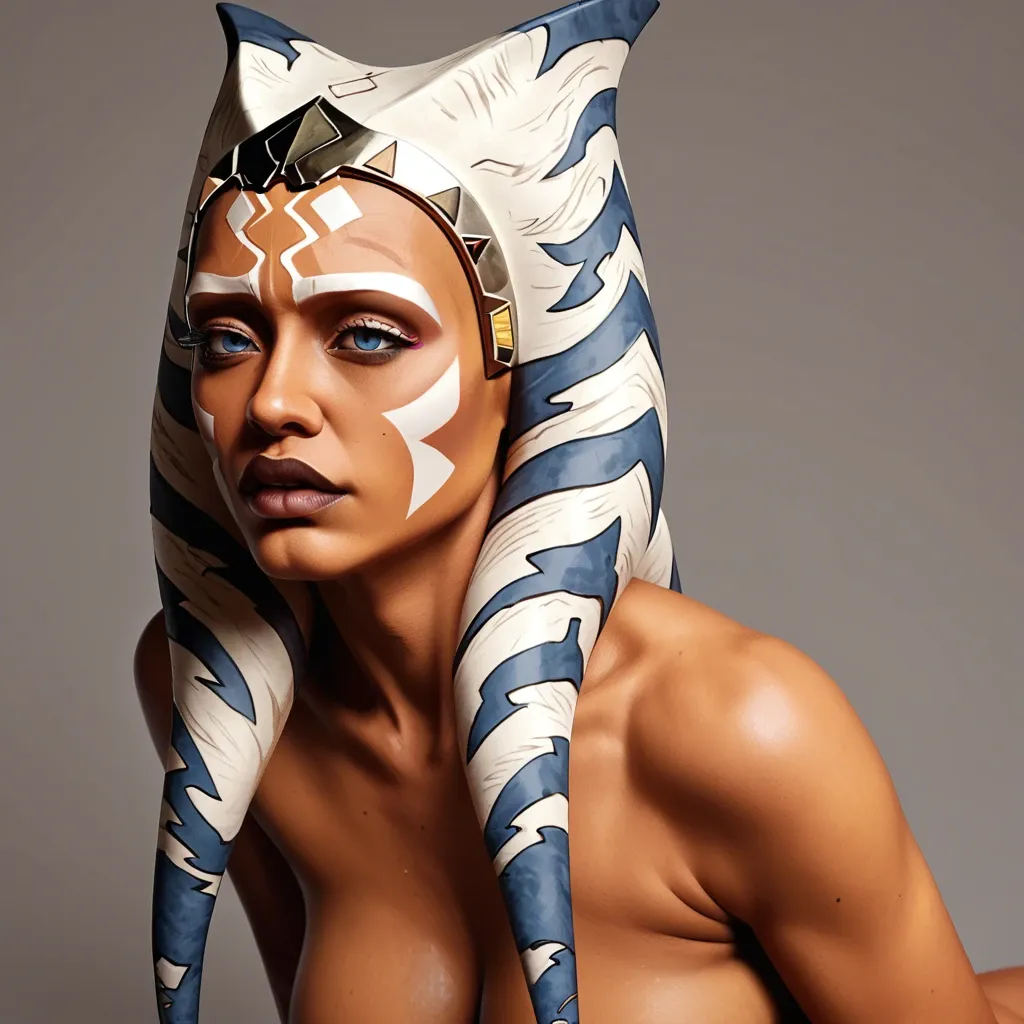 Ahsoka with a cock in her pusy