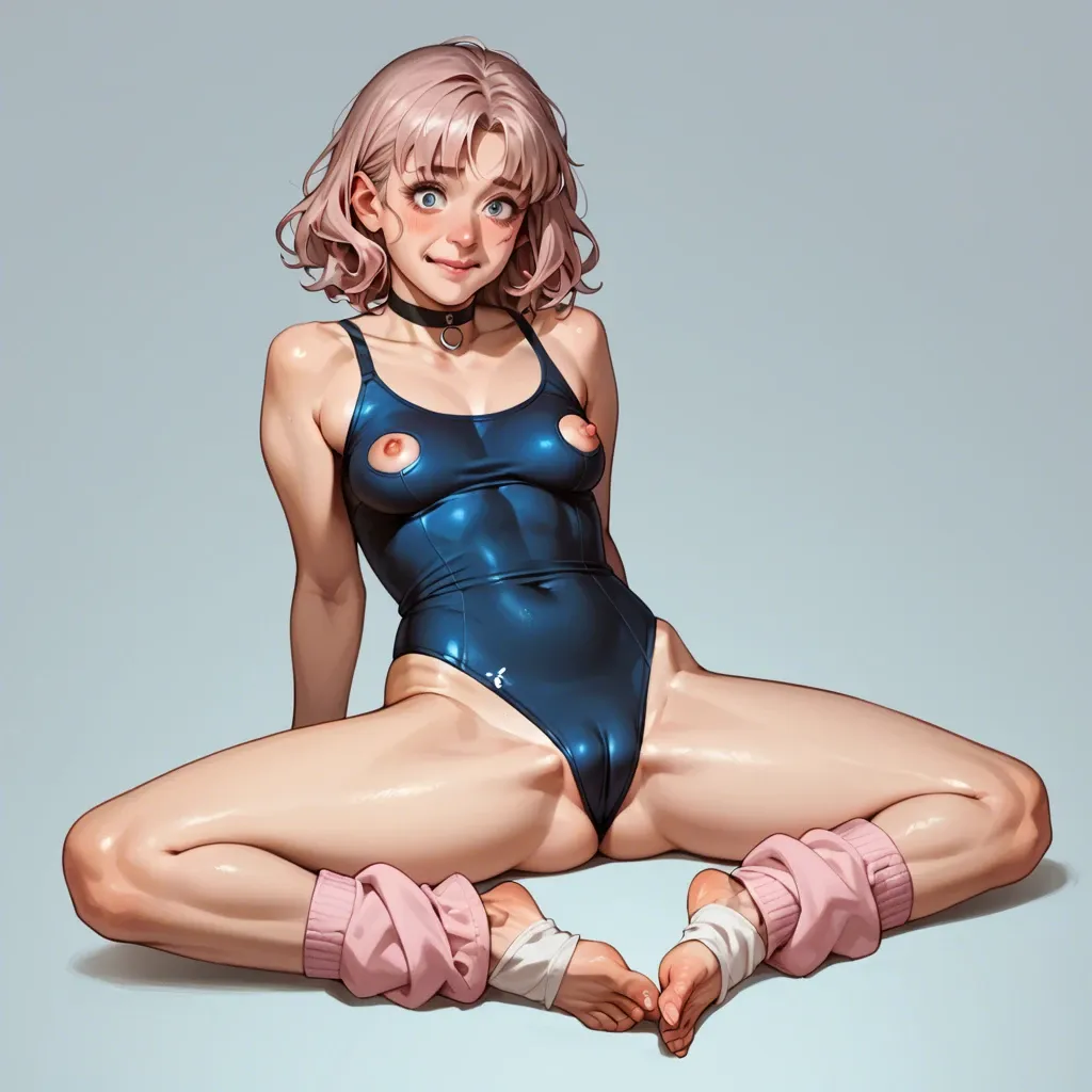 2girl, , , , cute nose,feet focus,molded nipples,cozy background,kittan bachika, spread cheeks,on elbows,round boobs,looking back,neck, blouse,leg warmers,bdsm choker,tight swimsuit,high heels, max caulfield, throne room, painted nails, bright eyes, anna frozen, ariel waifu