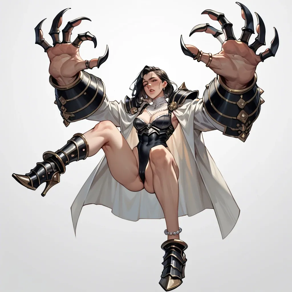 1girl,solo, , , , high cheekbones,big hands,round boobs,waists,broad shoulders, white shirt,anklets,rings,black leotard,armored boots, robe,socks,beaded jewelry,white bra,stiletto heels, office dress,glaceon,black hat,leotard,strappy sandals, sit on a couch, battlefield, tavern, phone, ball gag, ultra-detailed, bright lighting, lara croft, ariel