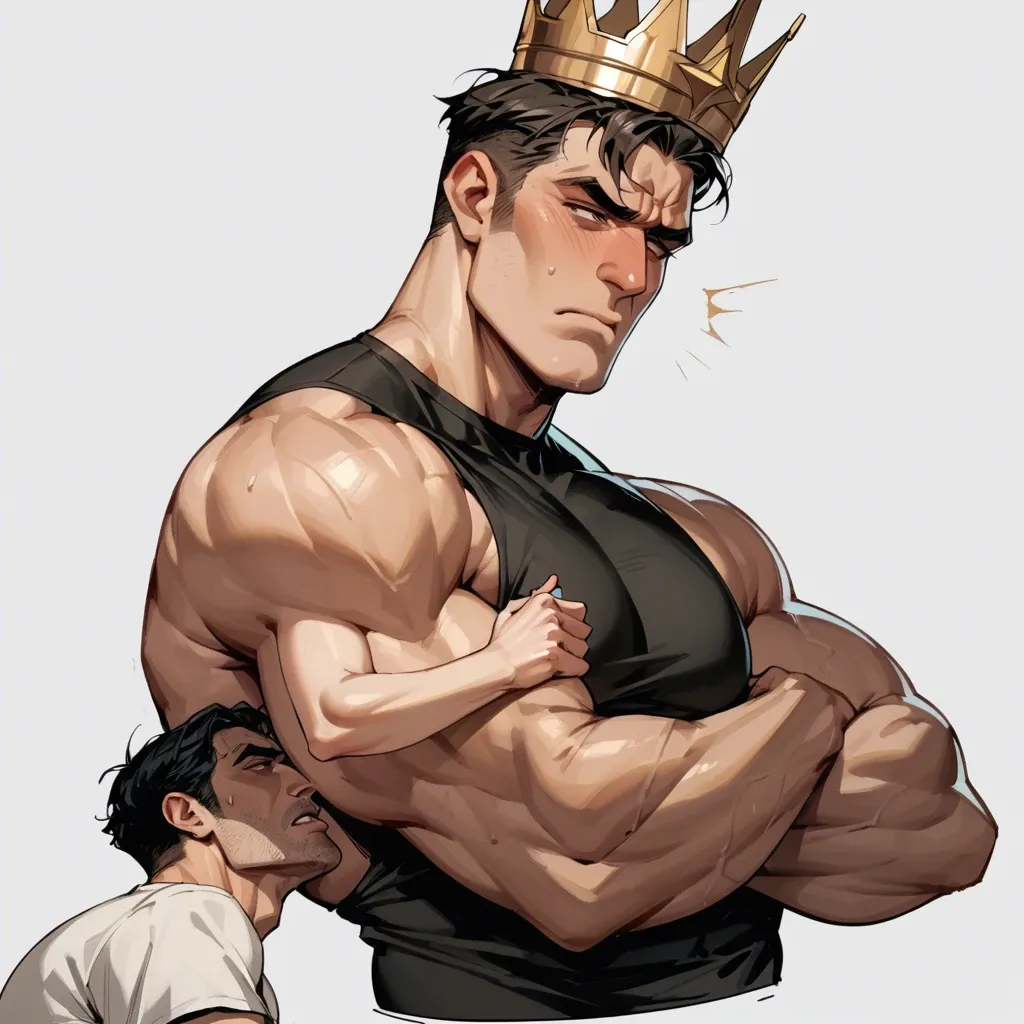 1girl,1boy, , , , touching,handsome man,large boob slip,uncomfortable,broad shoulders, large nose,bare arms,big perky boobs,thin waists,tanya, black crop top,white socks,gold crown,pull wet bra,black sneakers, bar background, blake, cyberpunk, dildo riding, big dildo, zelda sd, miku hatsune