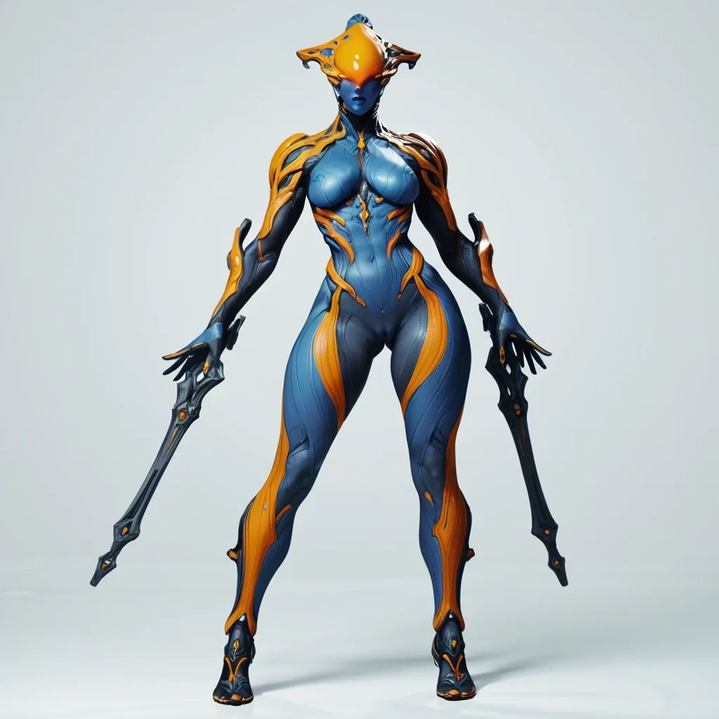 (Warframe:1.7),full body, camel toe pussy, standing,sezy pose,pussy bugle, details,4k,sexy pose, blue,sexy,