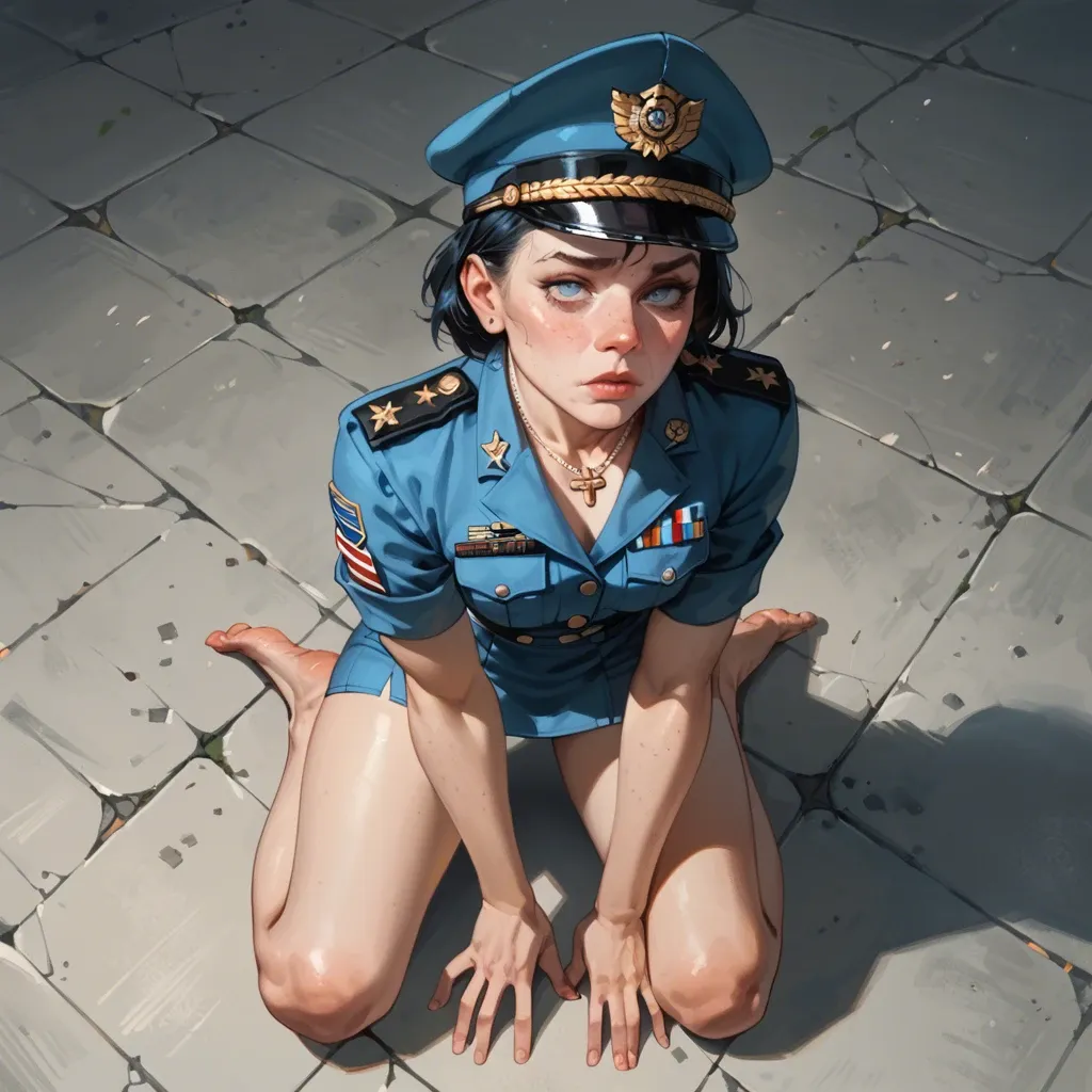 2girl, , , , white eyes,on her knees,medium boobs,chest,fat knees, heavy freckles,steamy feet,flat chest,microwaist,necklace, cheek,in army uniform,big areolae,above,on knees, blue dress,golden necklace,black gloves,gray sports bra,black boots, tank top,gold anklets,round glasses,gray sports bra,knee boots, lift dress up,black leggings,elbow gloves,frilled panties,platform heels, inside bedroom, park, medieval tavern, laying on a bed, illustration, rainy night, elsa, waifu