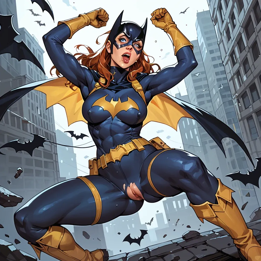 Batgirl, ninja